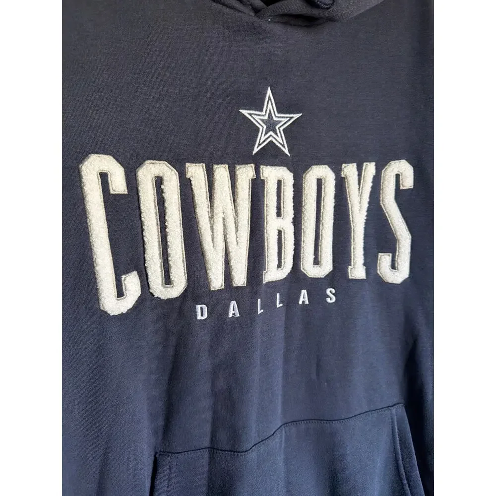 Dallas Cowboys NFL Hoodie Navy Pullover Oversized Streetwear XL - Picture 6 of 6